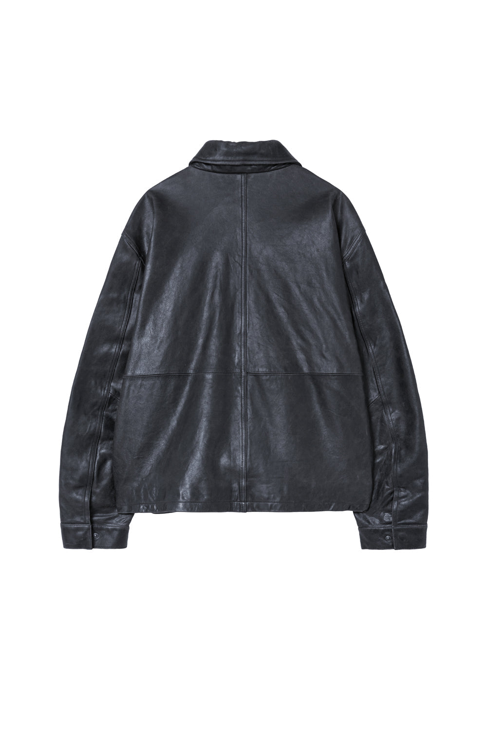 VTG Leather Blouson Charcoal