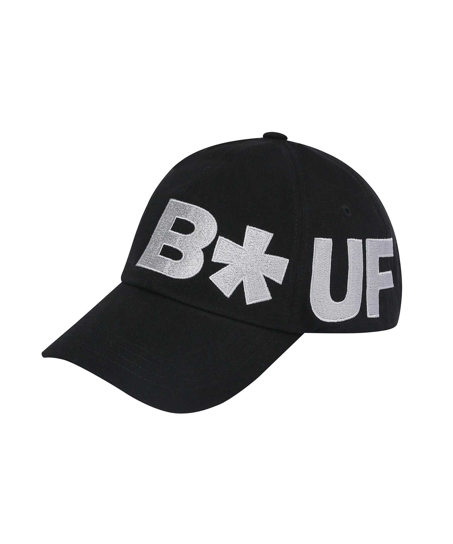 B Side Logo Ball Cap Black