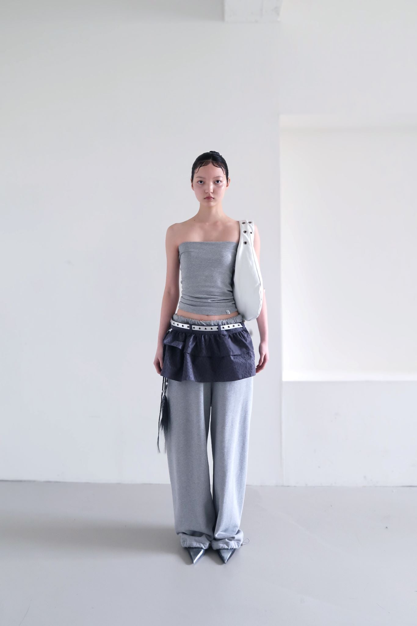 FRILL LAP SKIRT (LEOPARD)