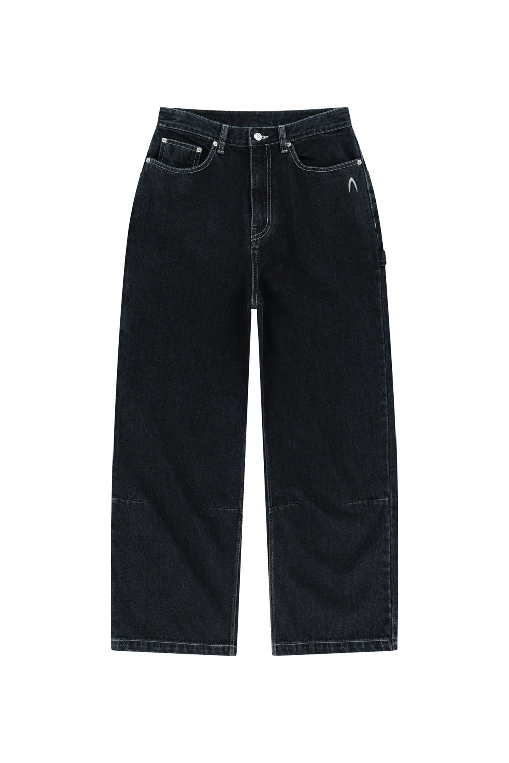 Needlework Carpenter Denim Pants (Blue)