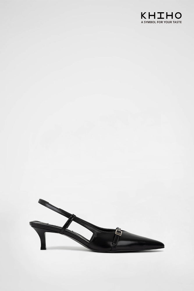 5CM BELLA SLINGBACKS / BLACK