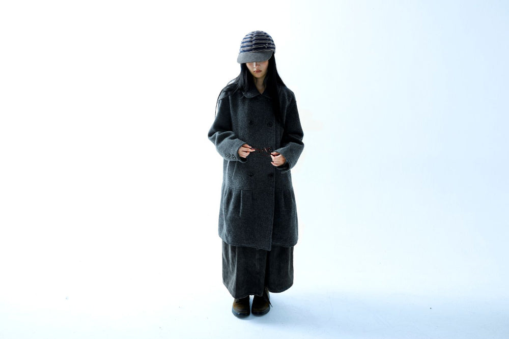 COY DOUBLE COAT GREY