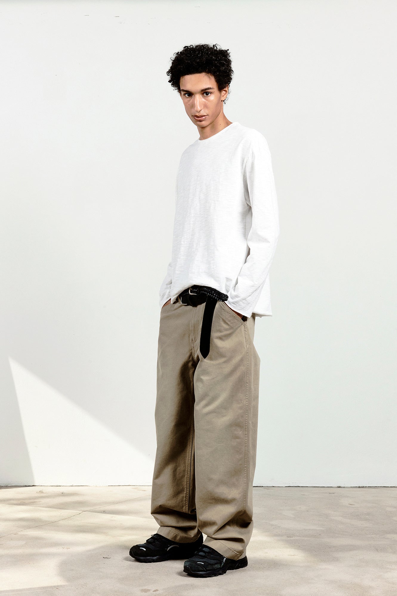 Brushed Chino Pants / 2 Color