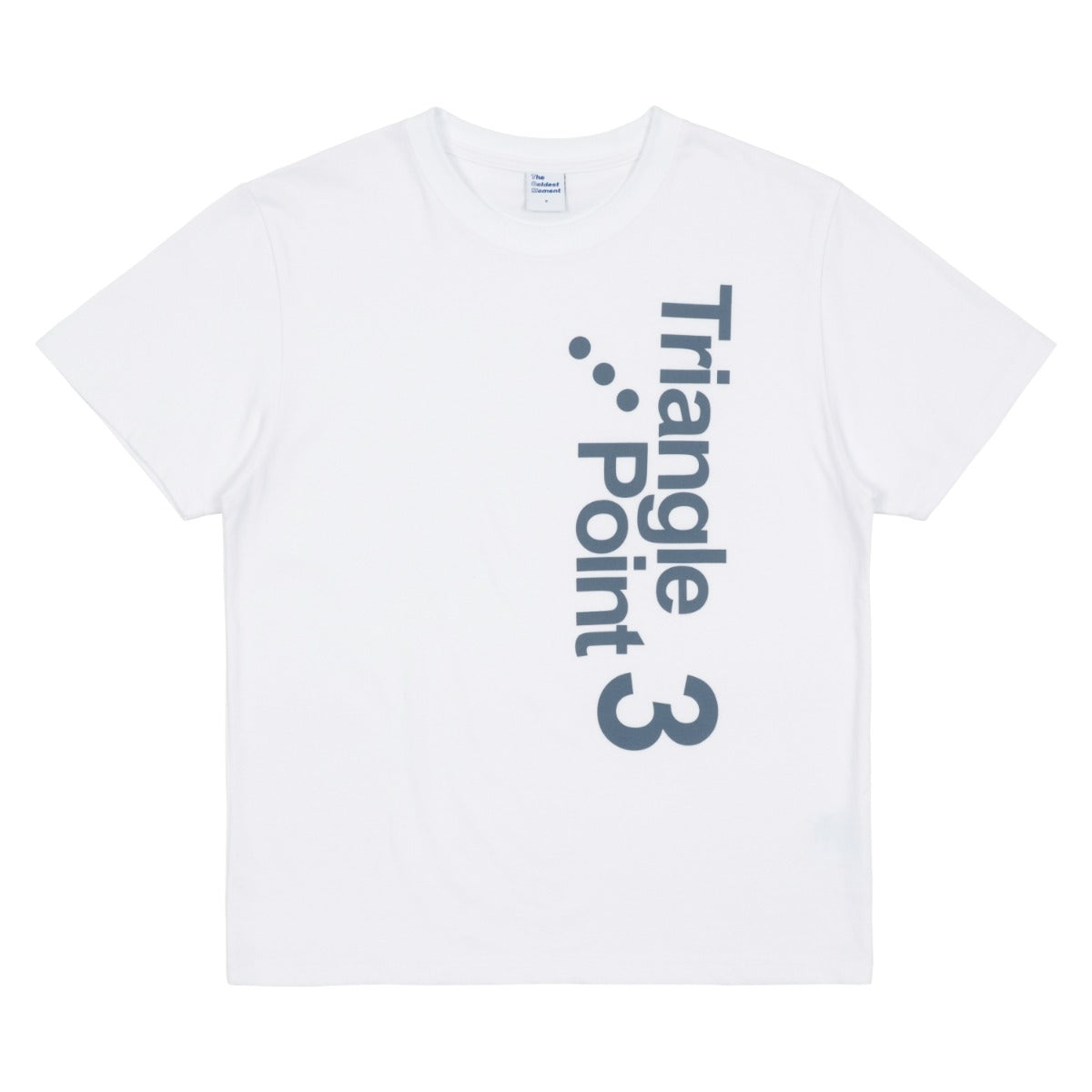 TCM triangle T (white)