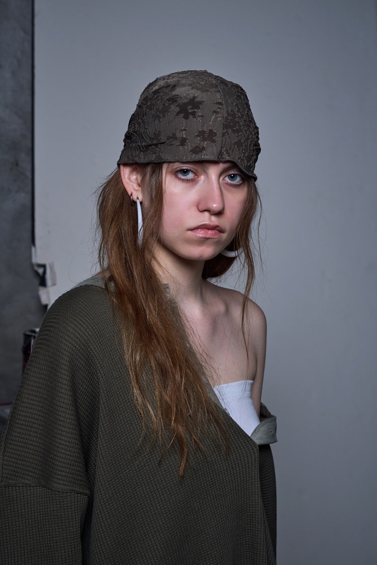 SCARF TURBAN - KHAKIBROWN