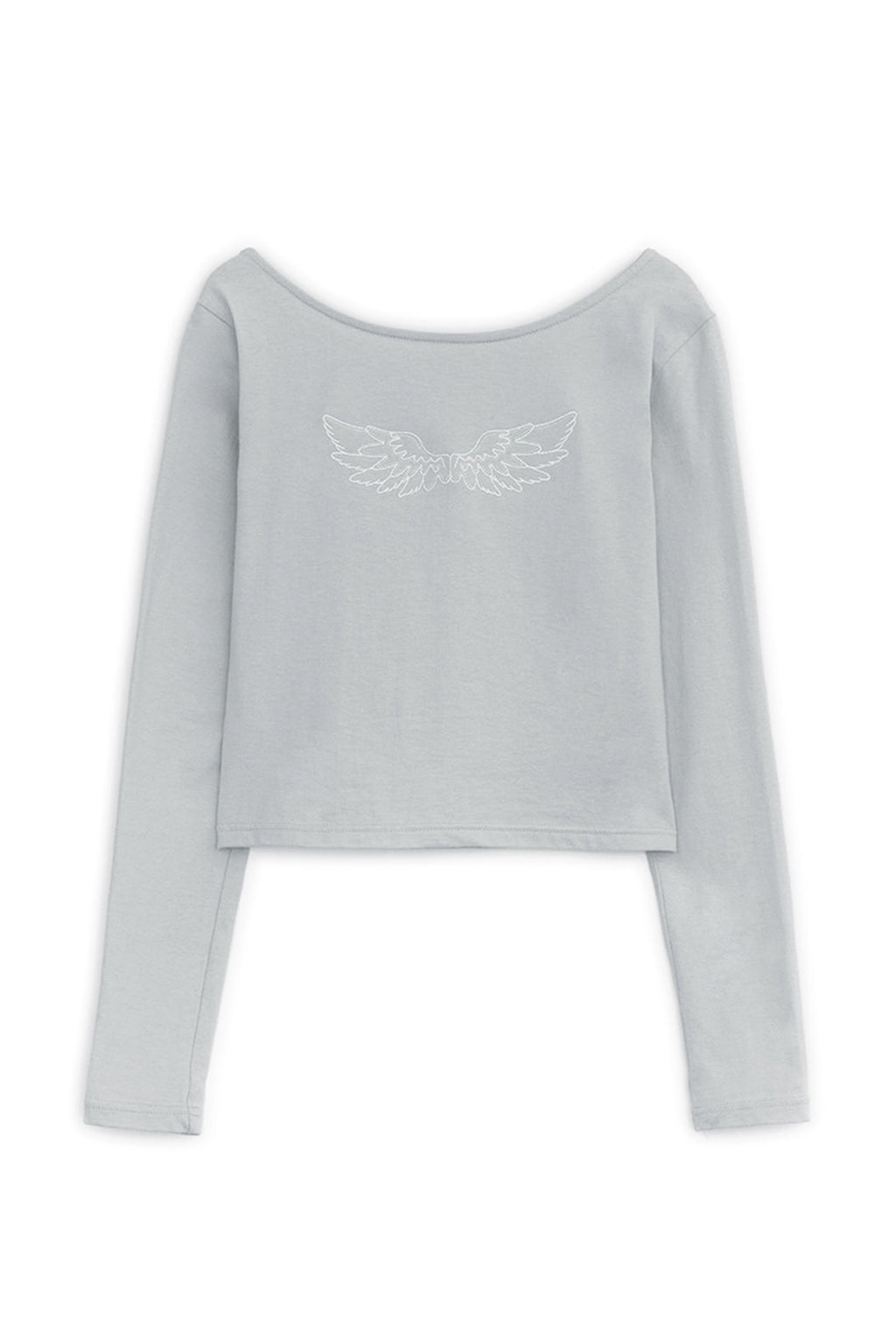 Angel wings top (Gray)