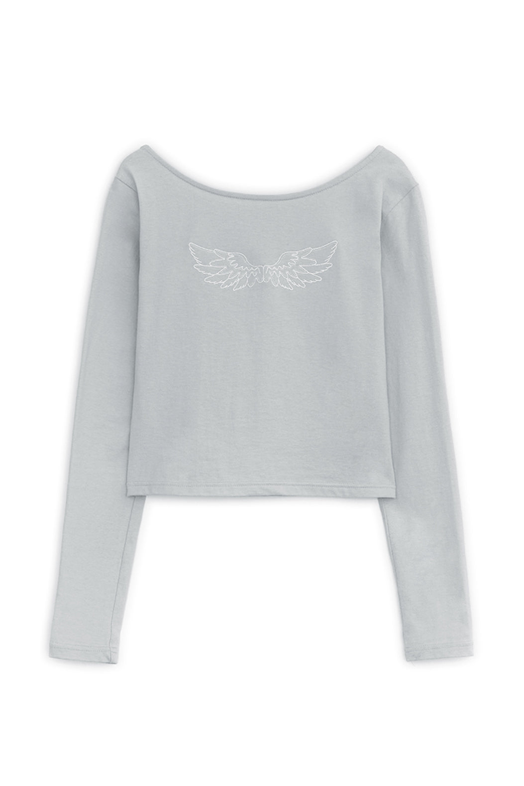 Angel wings top (Gray)