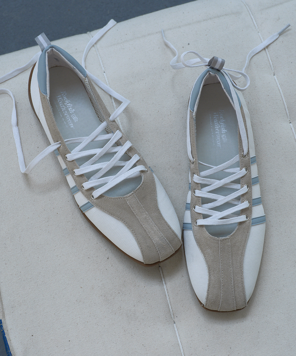 BLISS LACEUP SNEAKERS(COW SUEDE) / 4 COLOR