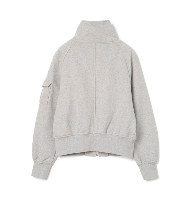 JERSEY SHORT BOMBER JACKET / 2 COLOR