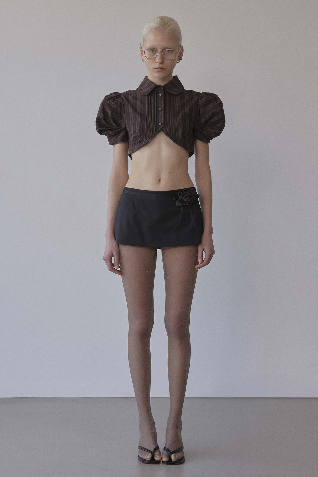 Good Girl Micro Skirt Black