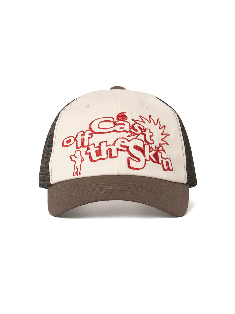 Fray Baby Angel Mesh Cap Brown