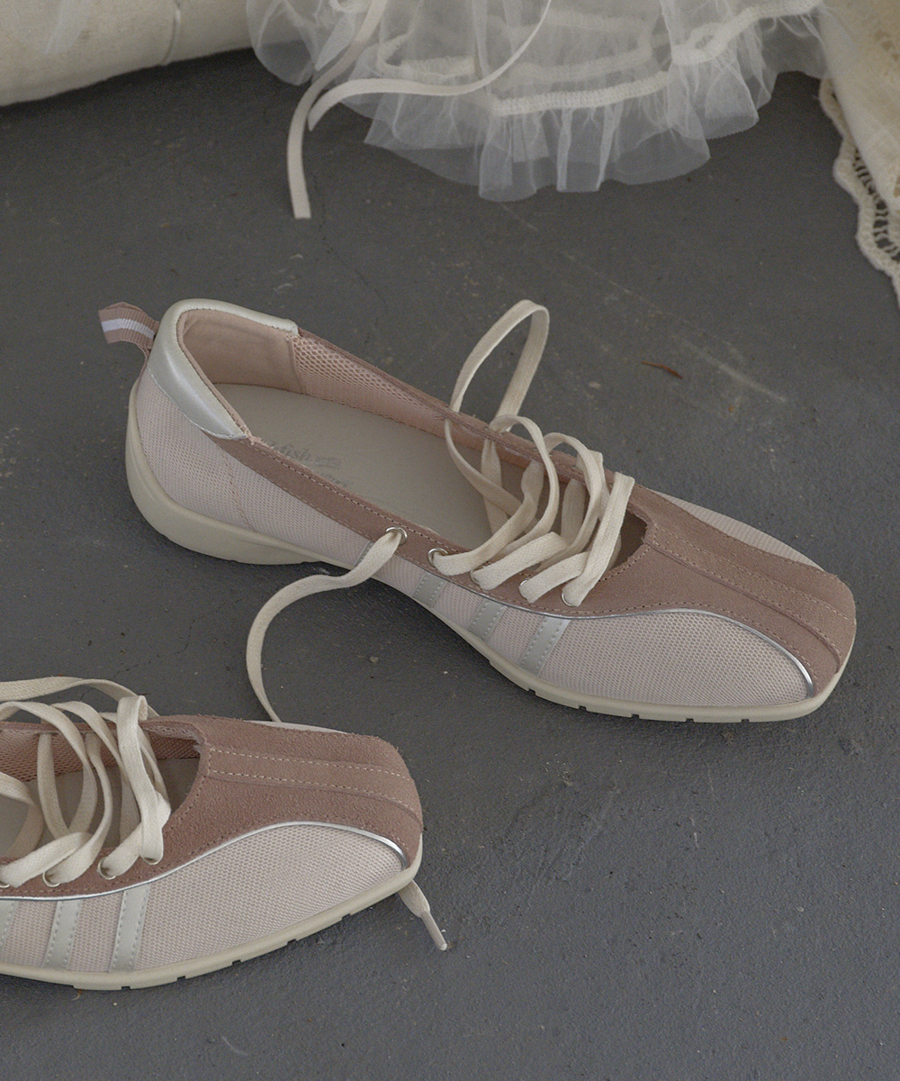 BLISS LACEUP SNEAKERS(COW SUEDE) / 4 COLOR