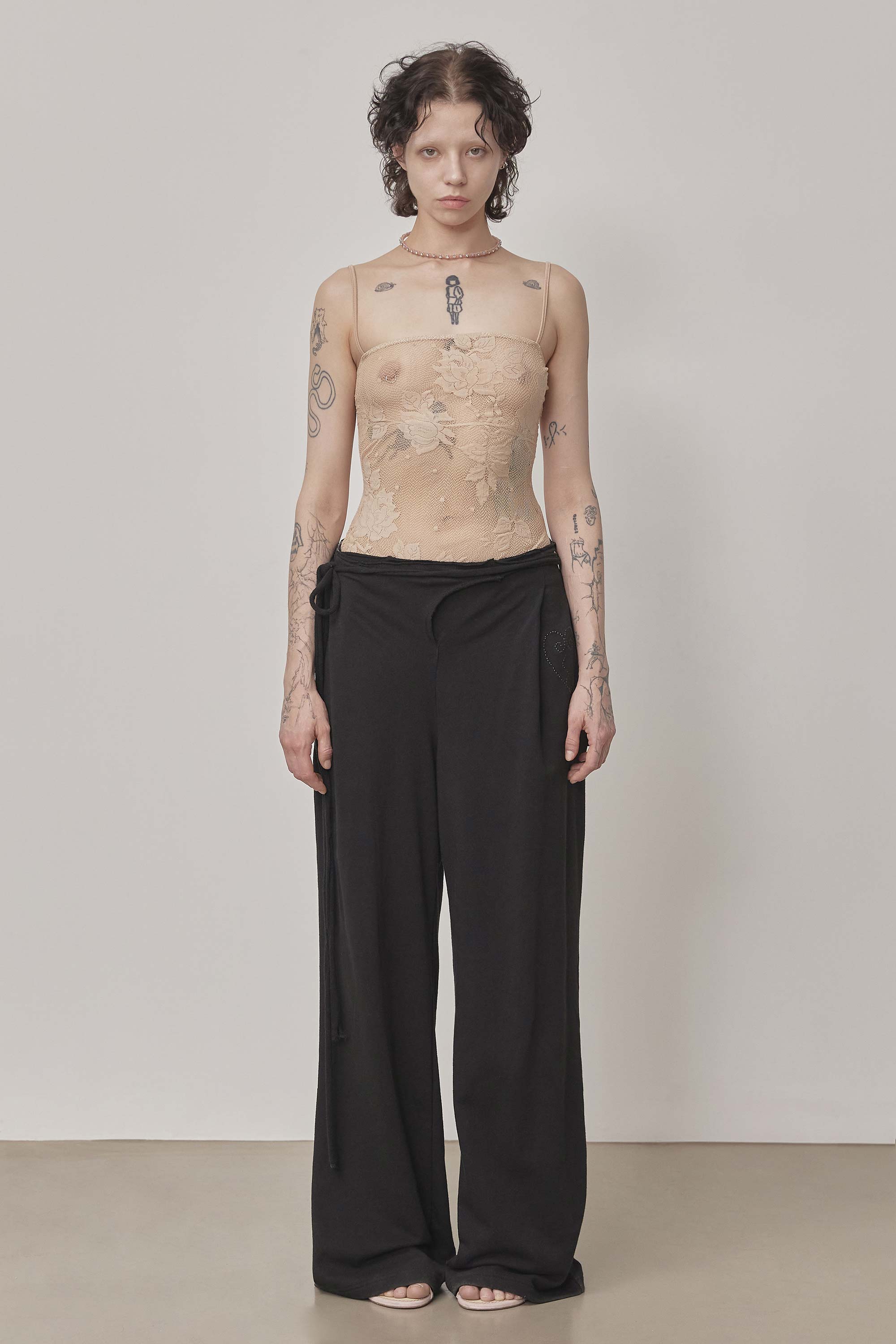 Wrap Sweatpants Black