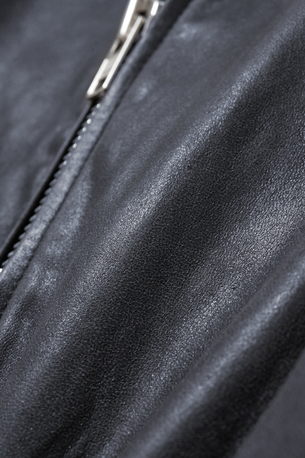 VTG Leather Blouson Charcoal