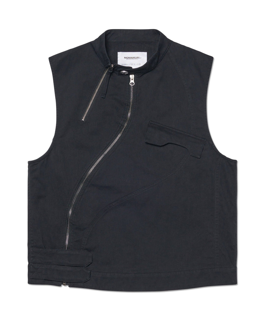 CURVED VEST / 2 COLOR