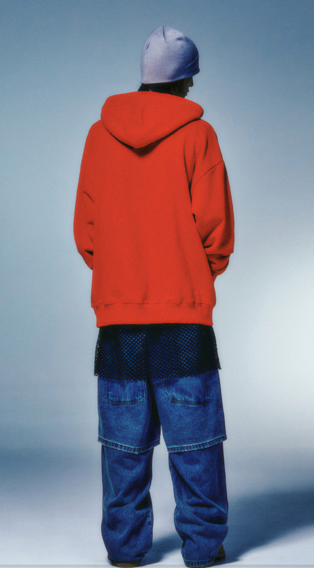 LINE POEM HOODIE / 2 Color