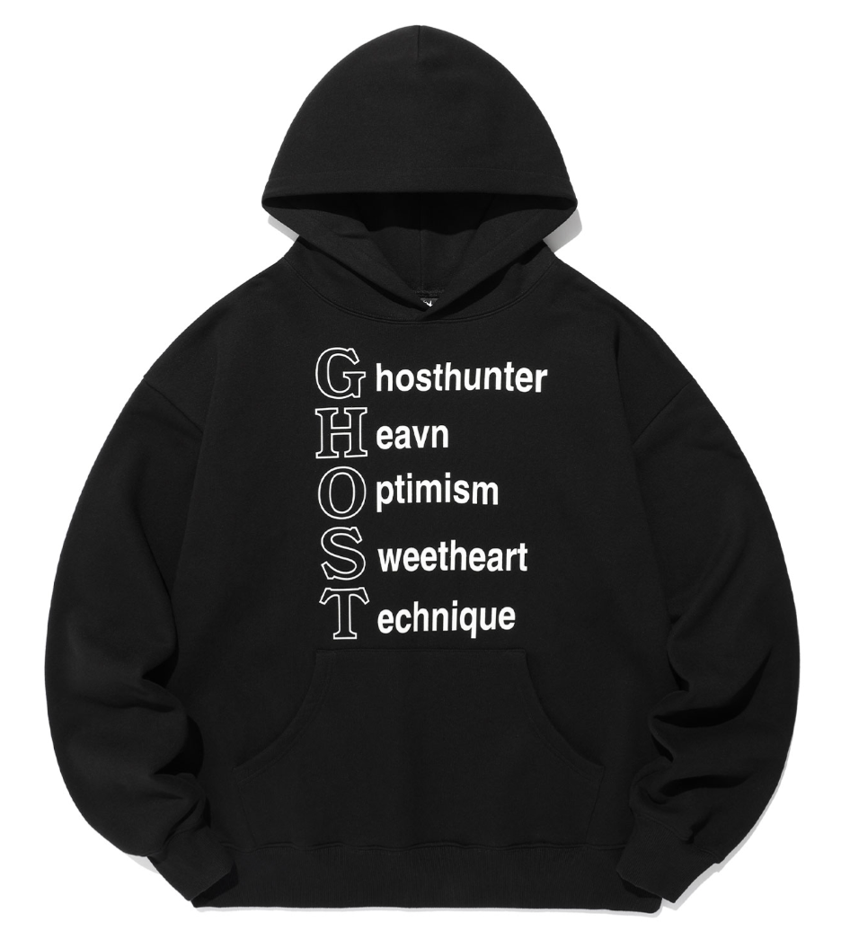 LINE POEM HOODIE / 2 Color