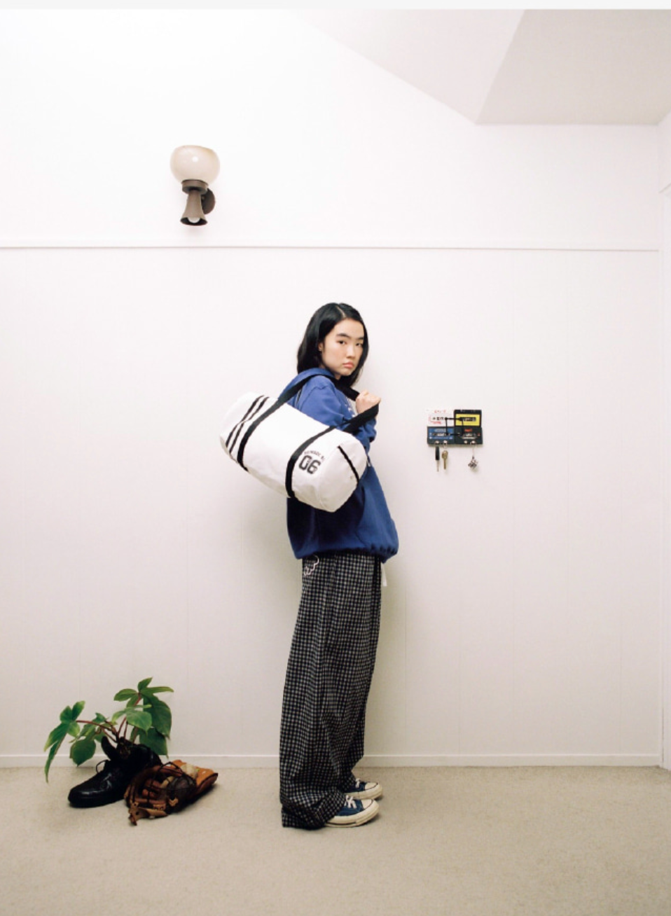 SCHOOL BOY DUFFLE BAG / 2 COLOR