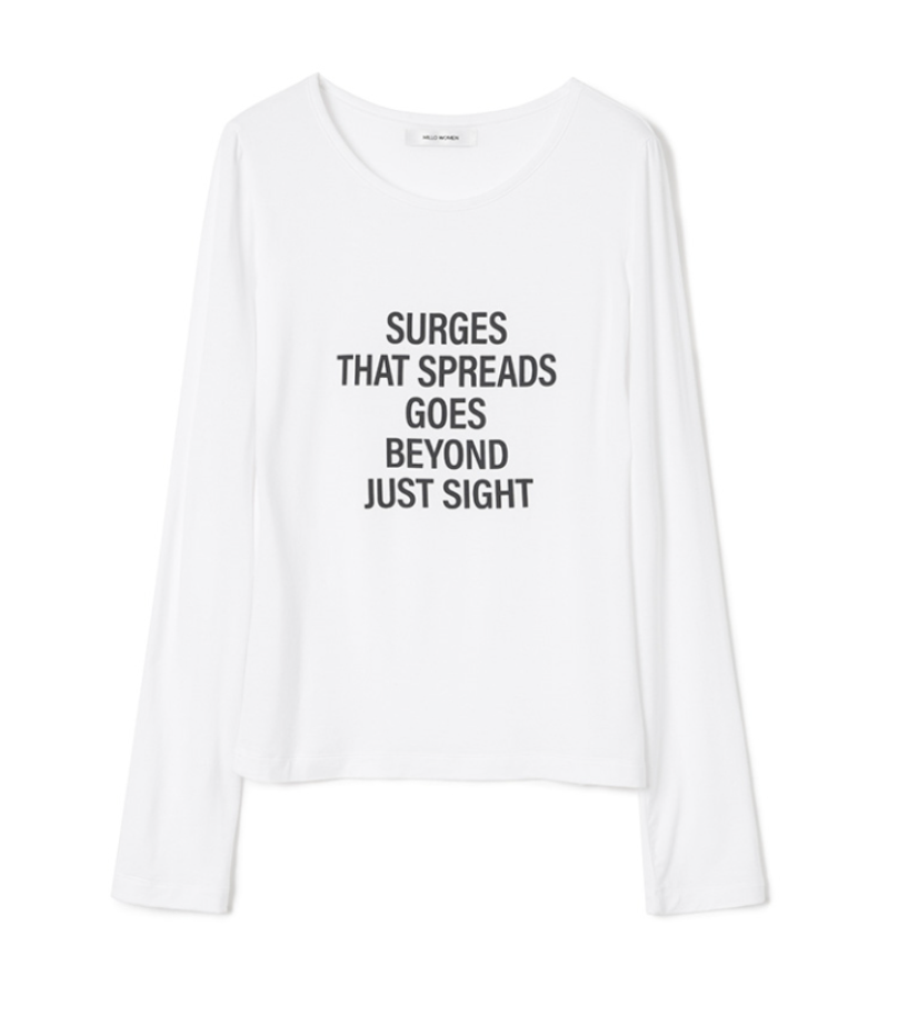 TYPOGRAPHY T-SHIRTS / 3 COLOR