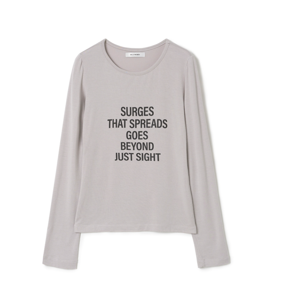 TYPOGRAPHY T-SHIRTS / 3 COLOR