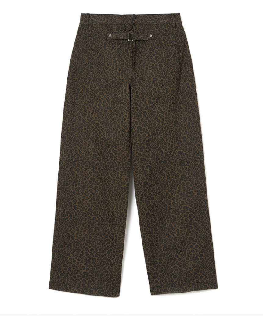 Double Knee Cotton Loose Pants / 3 COLOUR