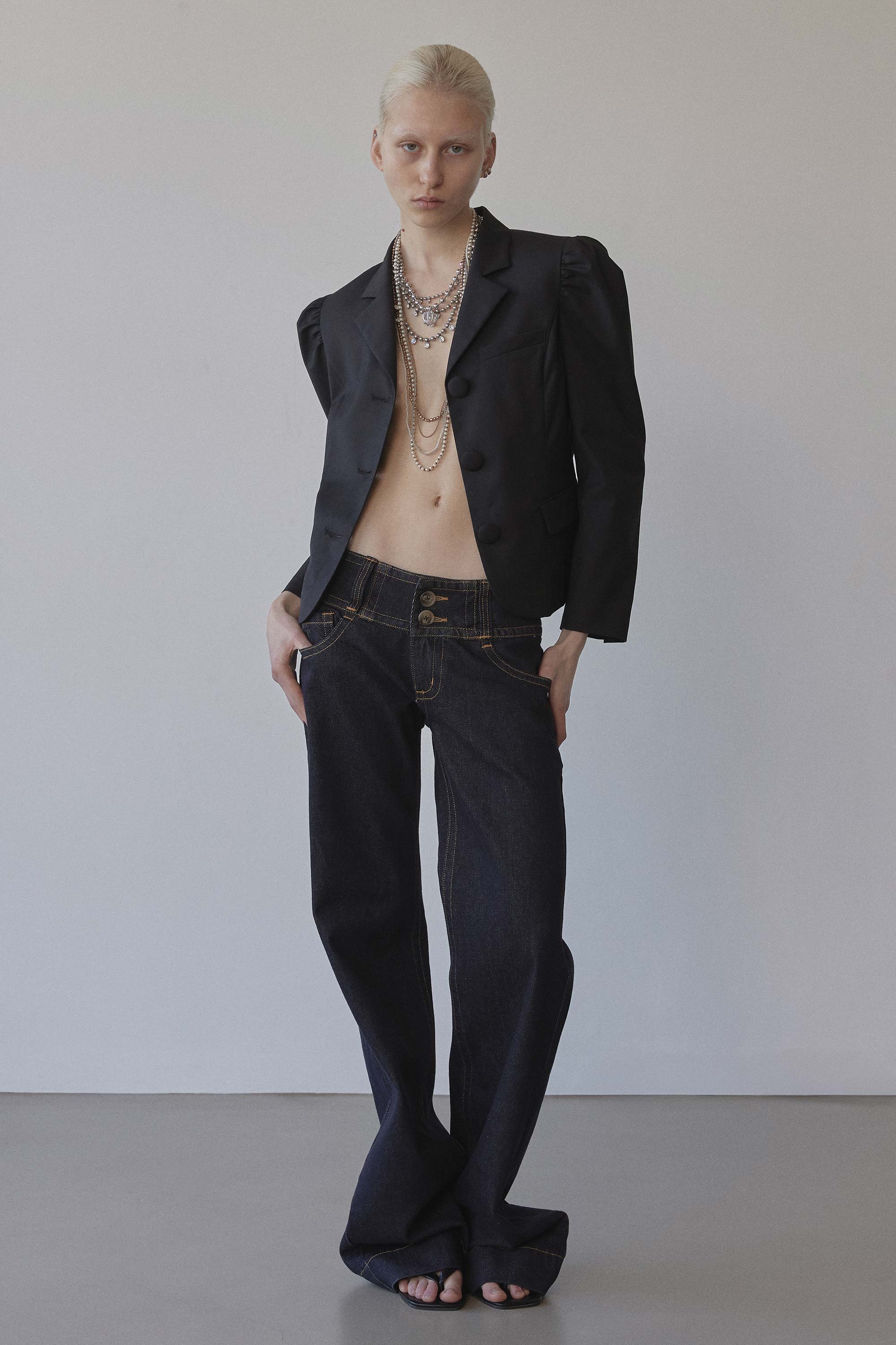 Puff Tailored Jacket Black