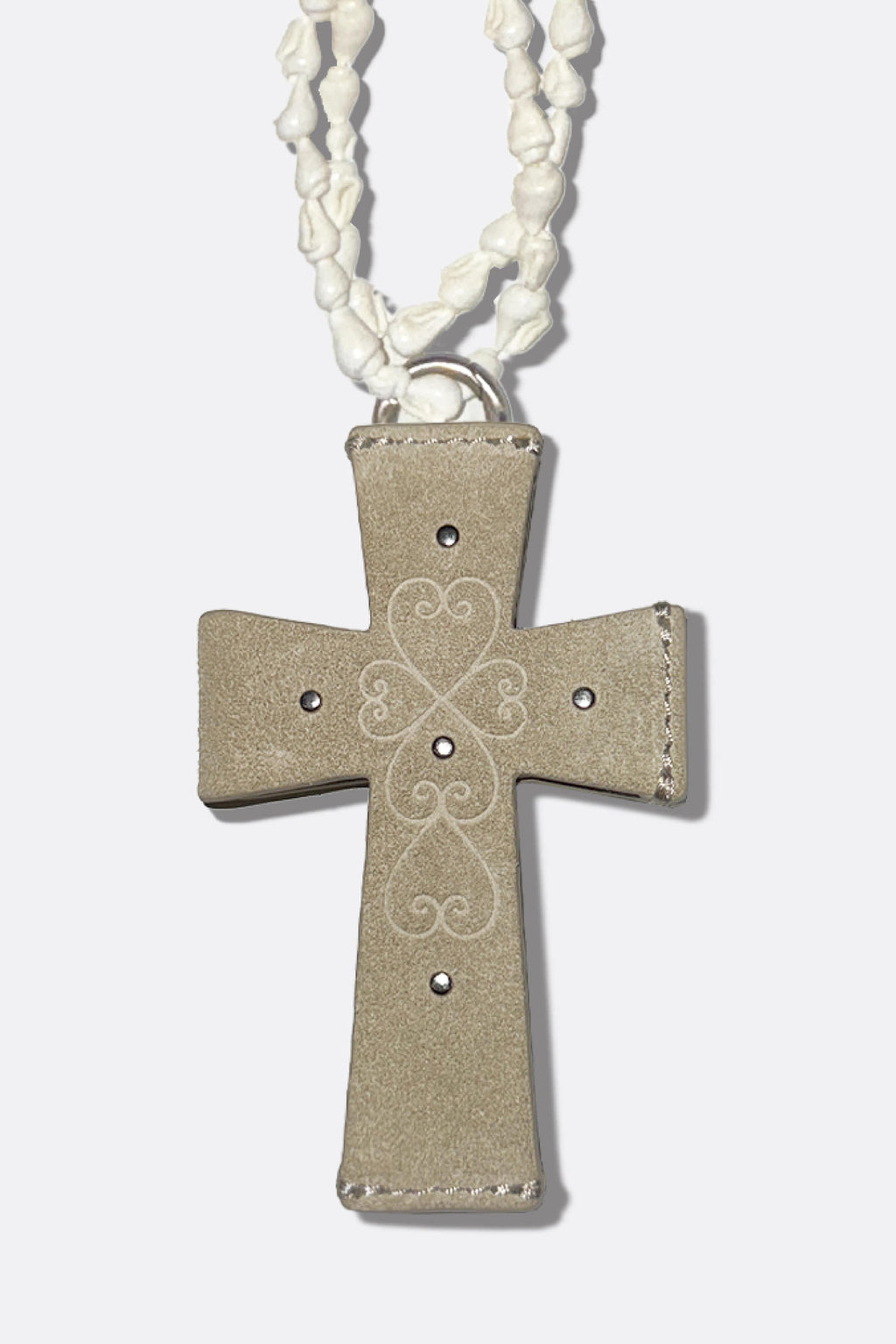 Cross Suede Strap Wallet Raw