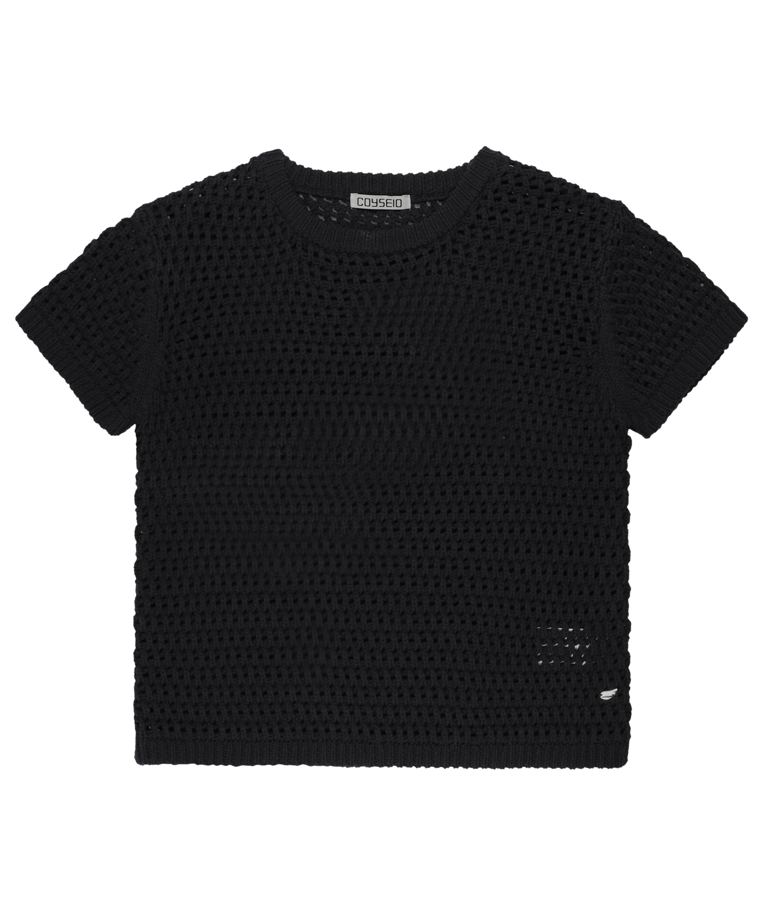 POING HALF KNIT CHARCOAL