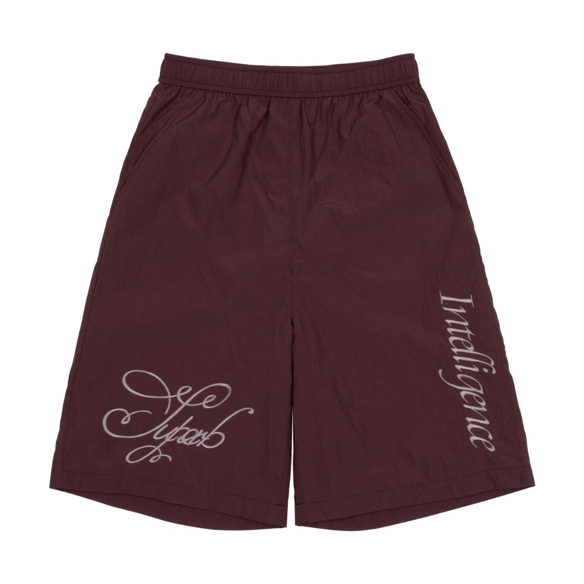 TCM int nylon half pants (burgundy)