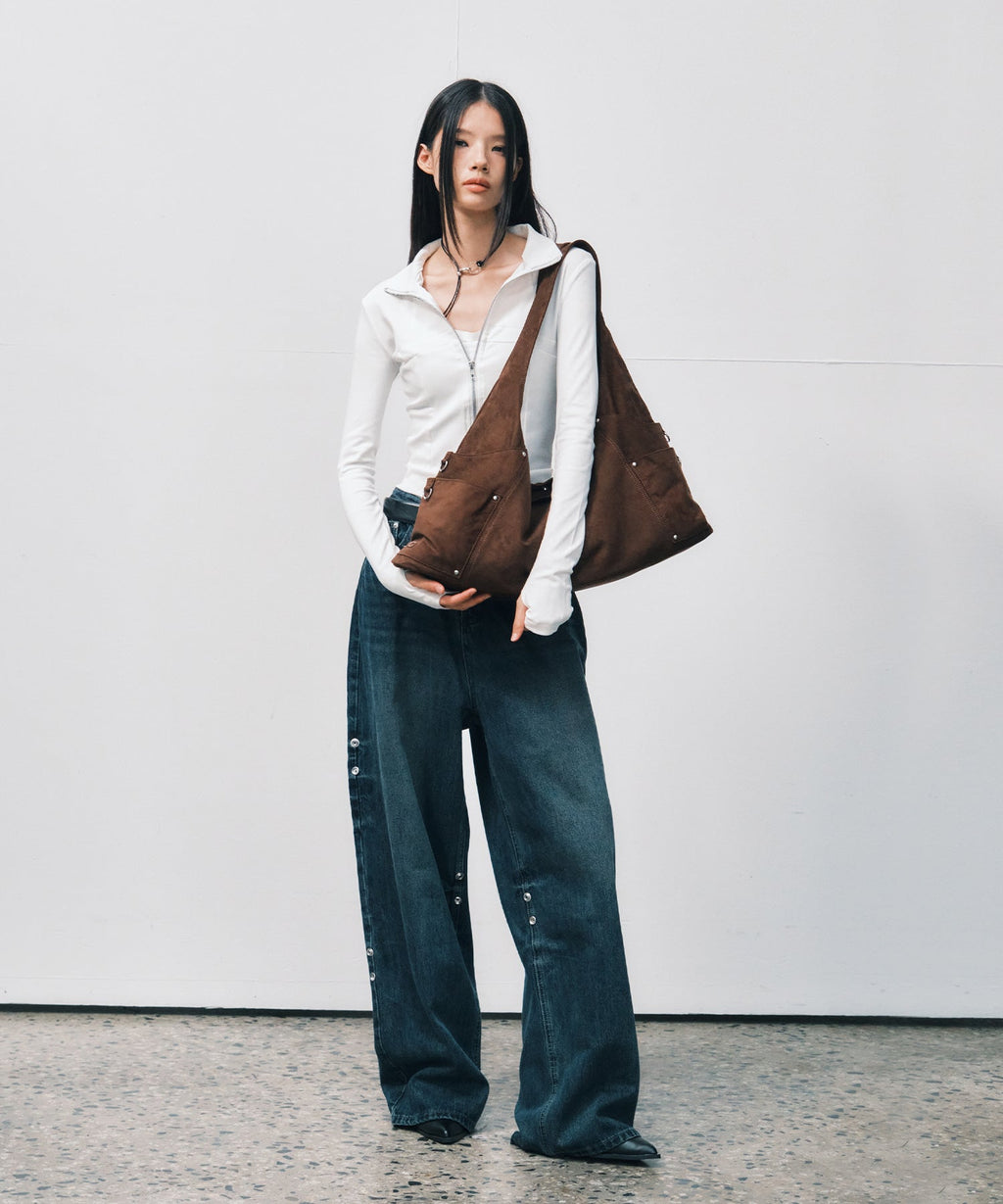 Maren 마렌_ Suede Dark Brown