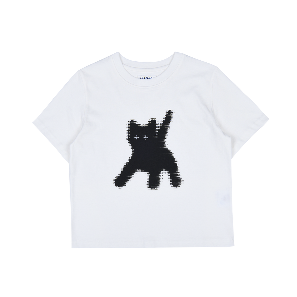 FLASHED CATS EYE CROP T-SHIRTS / 6 Color