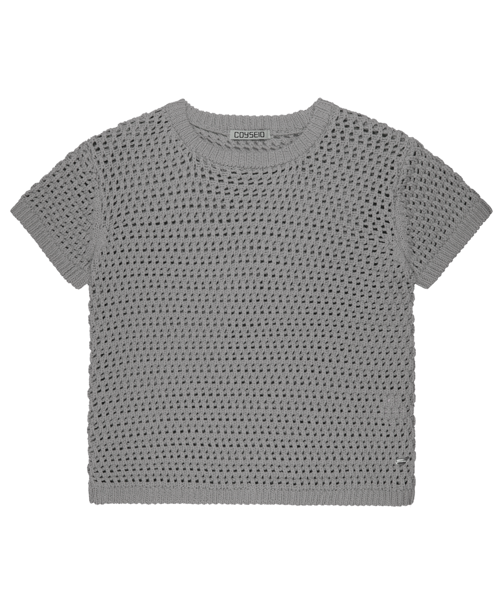 POING HALF KNIT GREY