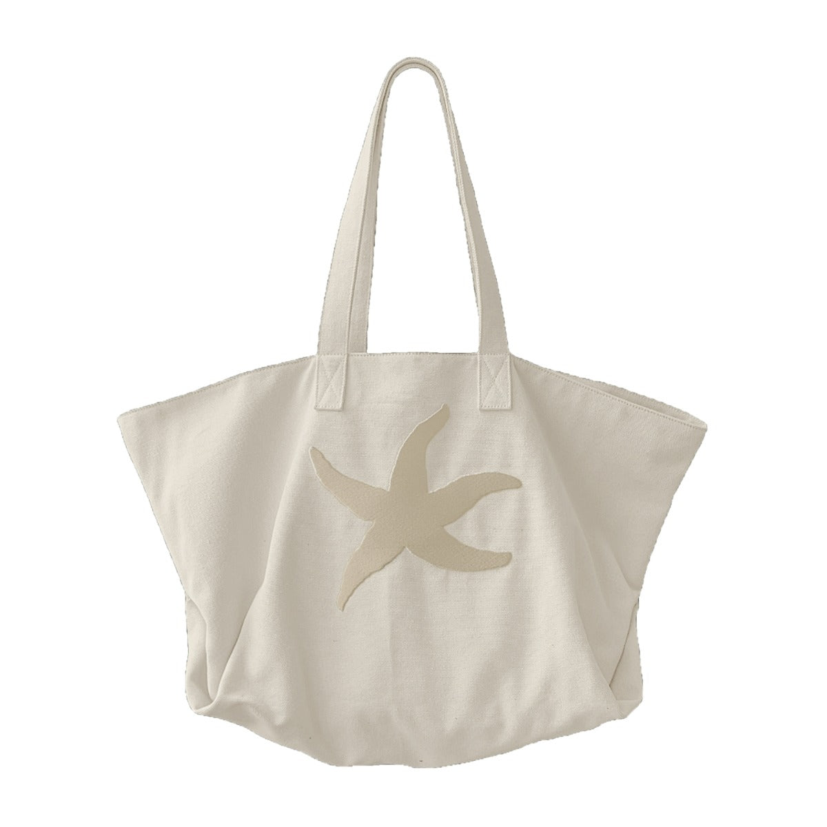 TCM starfish tote bag (ivory)