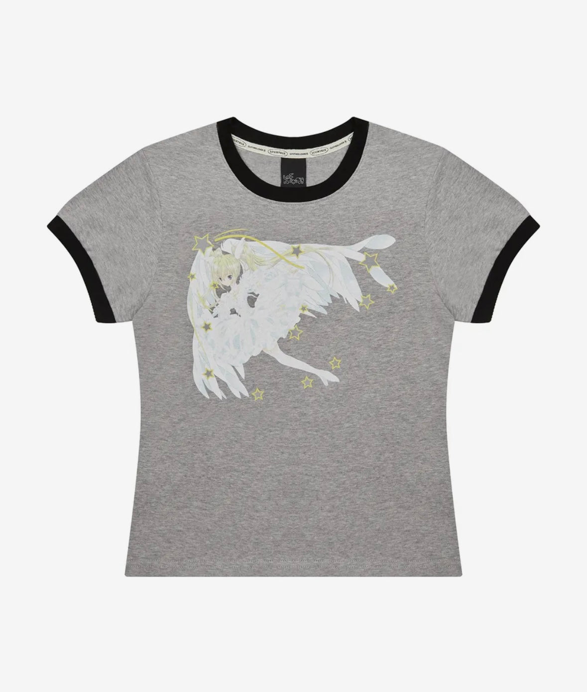 SHUGO CHARA! RINGER TEE(GRAY)