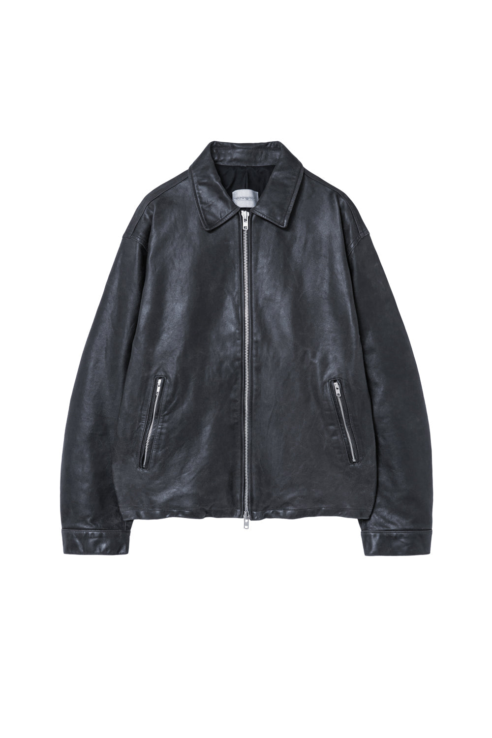 VTG Leather Blouson Charcoal