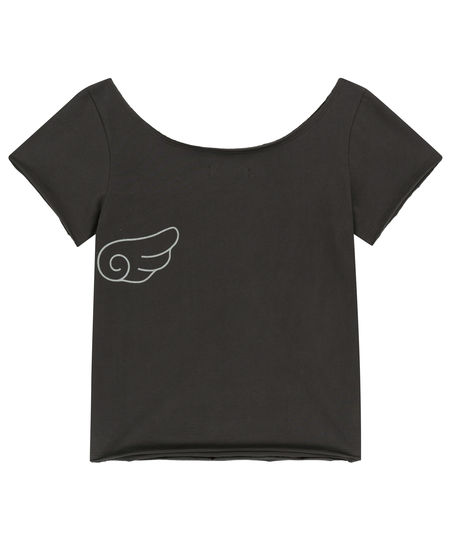 03 WING T-SHIRT CHARCOAL