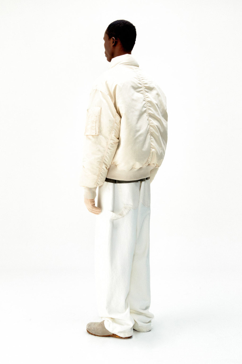 Stand Collar Neck Down Puffer Jacket