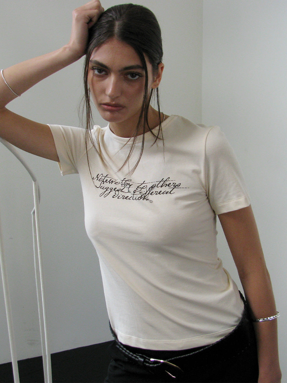 Doodlely T-Shirt Pale Yellow