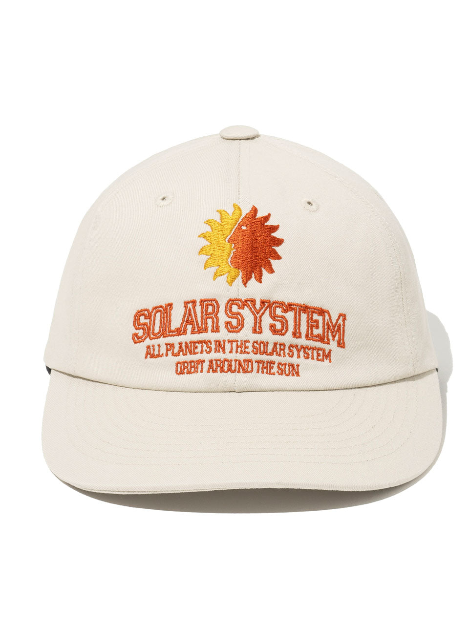 Two-Tone Solar Camp Cap Ecru
