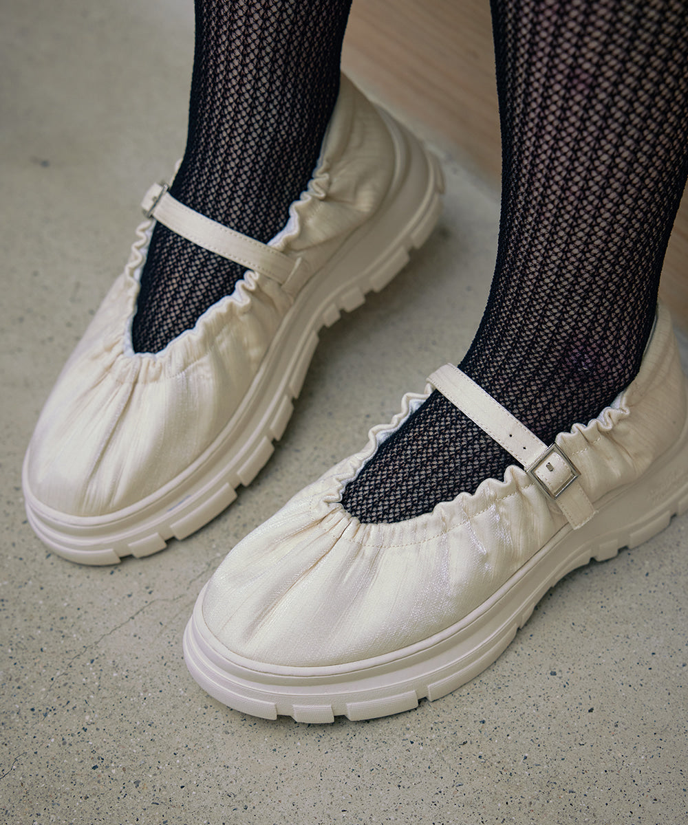 FLATFORM SCRUNCH MARYJANE / 6 Color