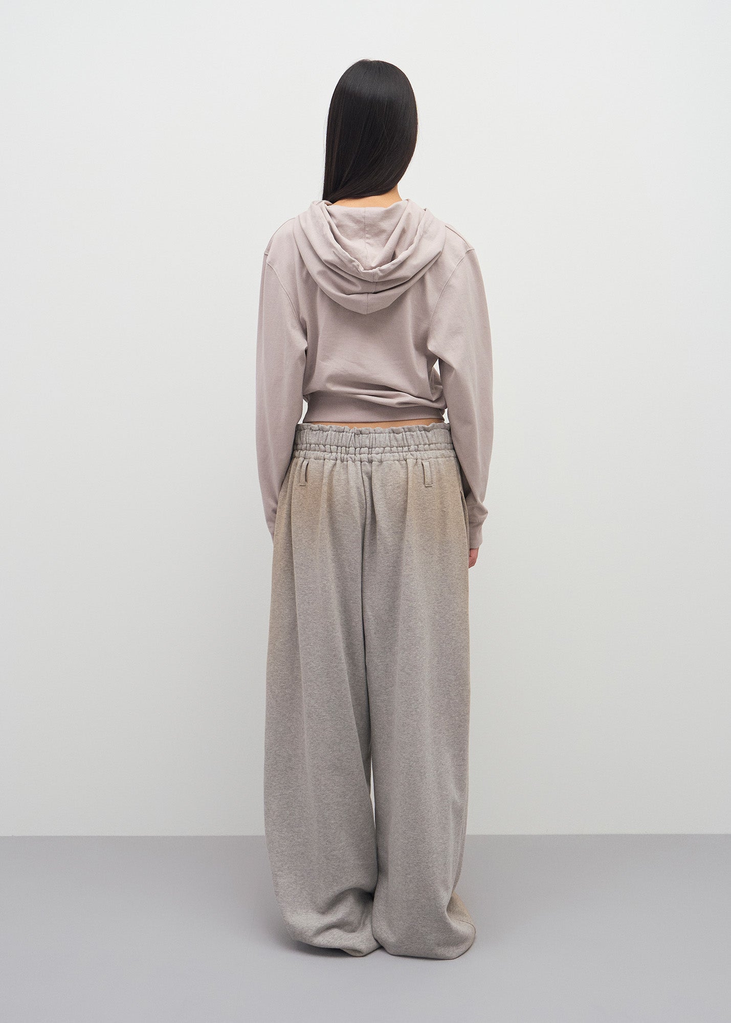 SEAM DETAIL SLIM HOODIE / 3 Color