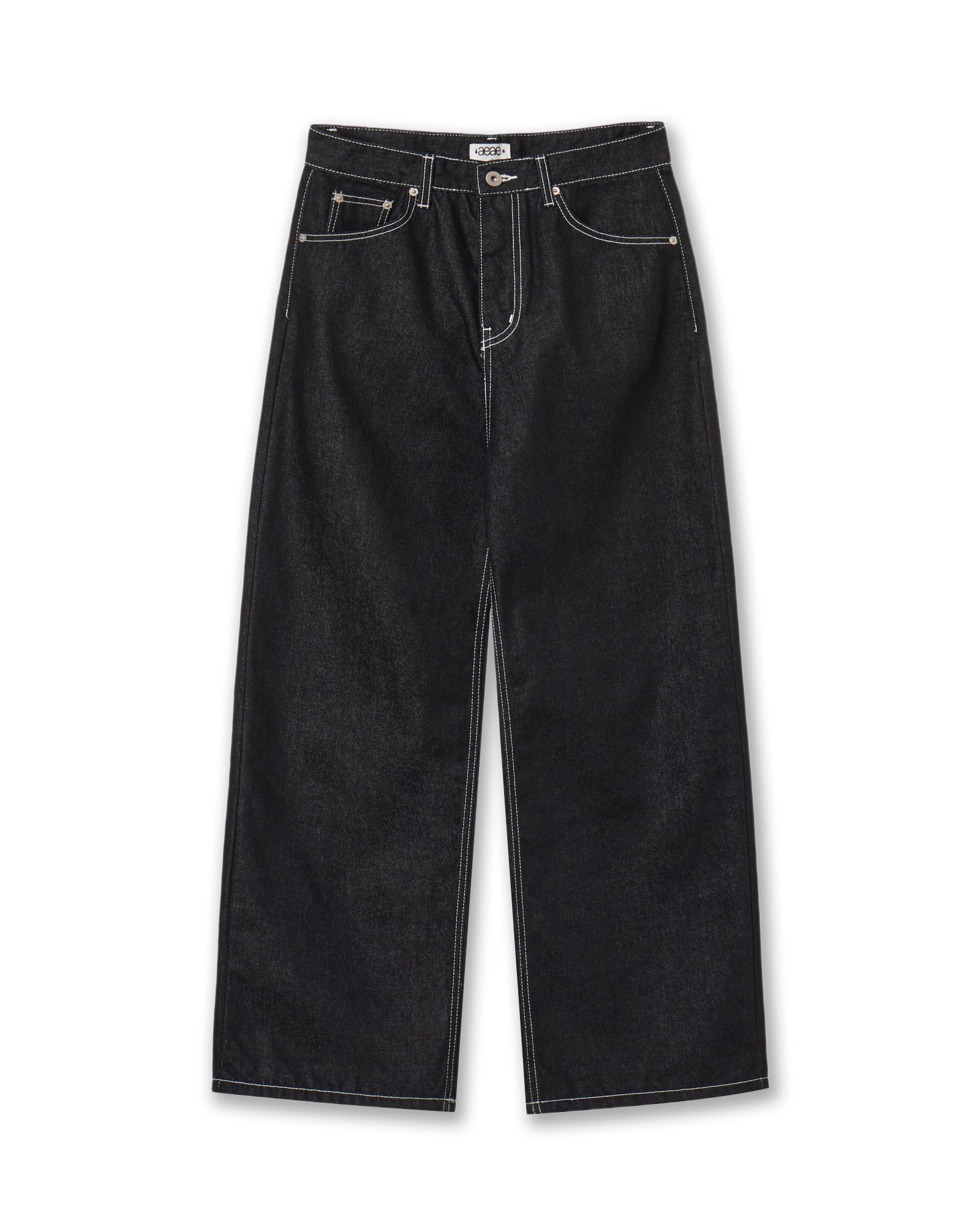 RIGID JEANS BLACK