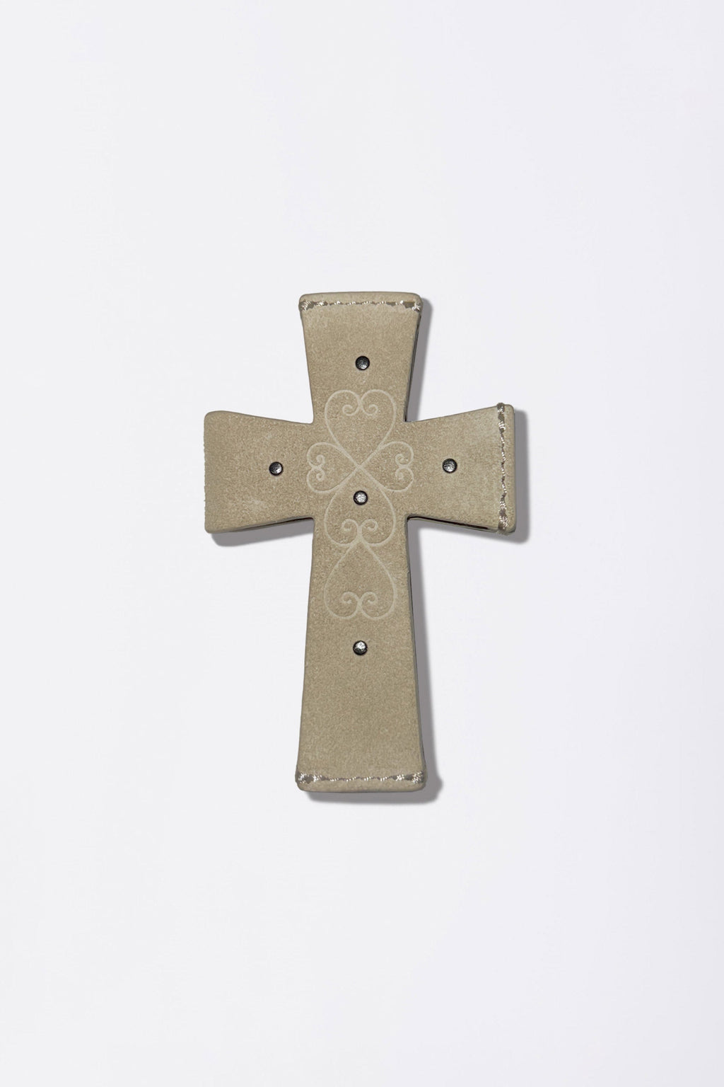 Cross Suede Strap Wallet Raw