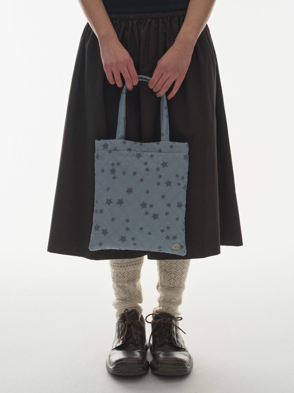 MILKY STAR TOTE BAG SKY BLUE