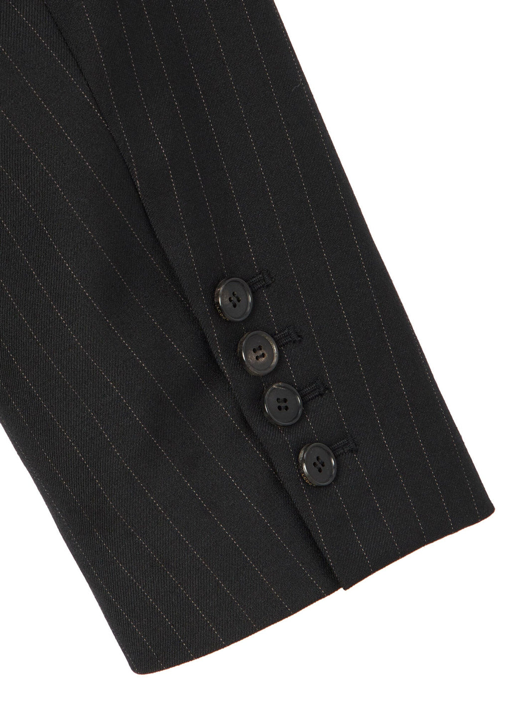 PINSTRIPED OVERSIZED BLAZER / 2 Color