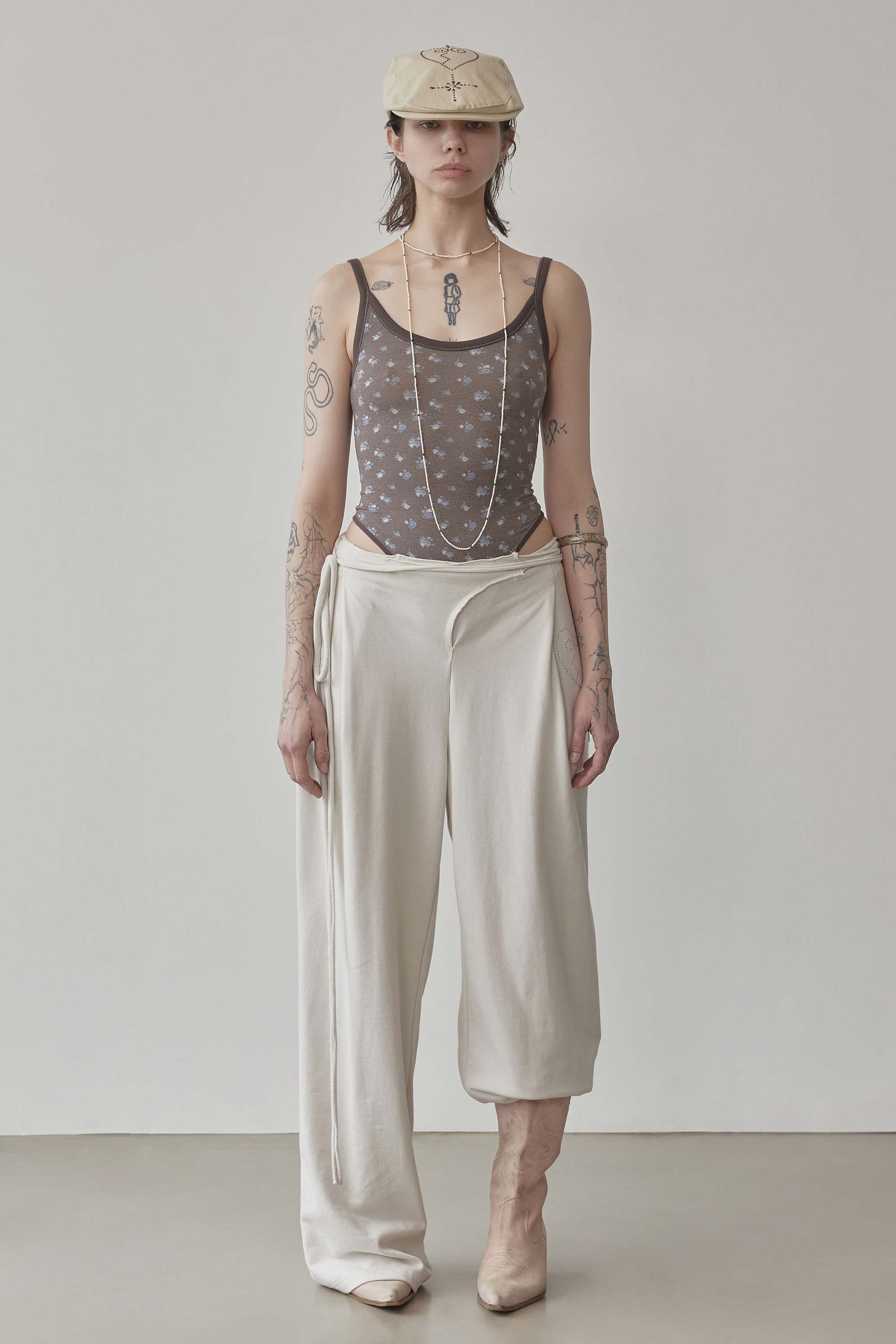 Cottage Bodysuit Brown