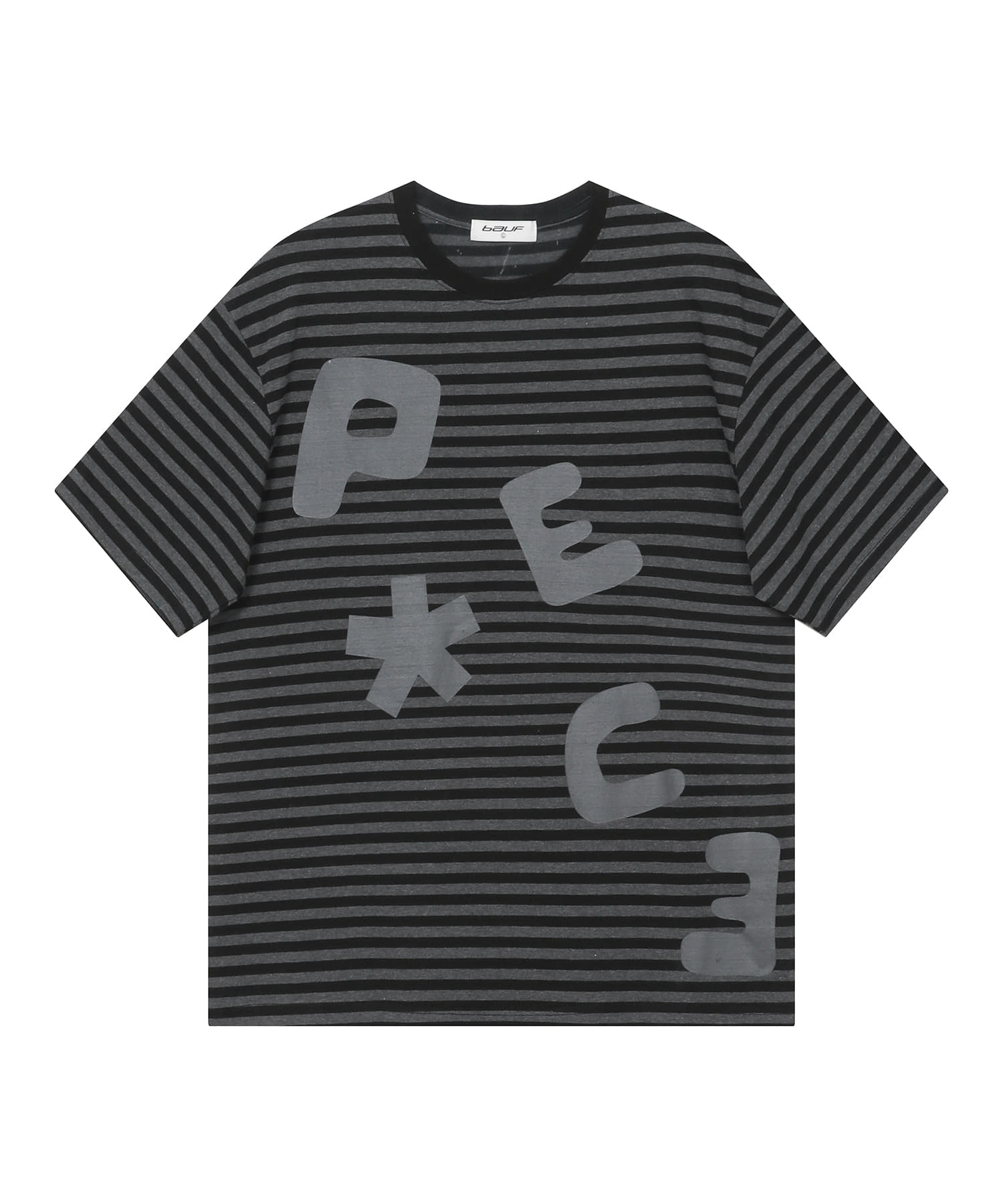 Piece Logo T-shirt Street Black