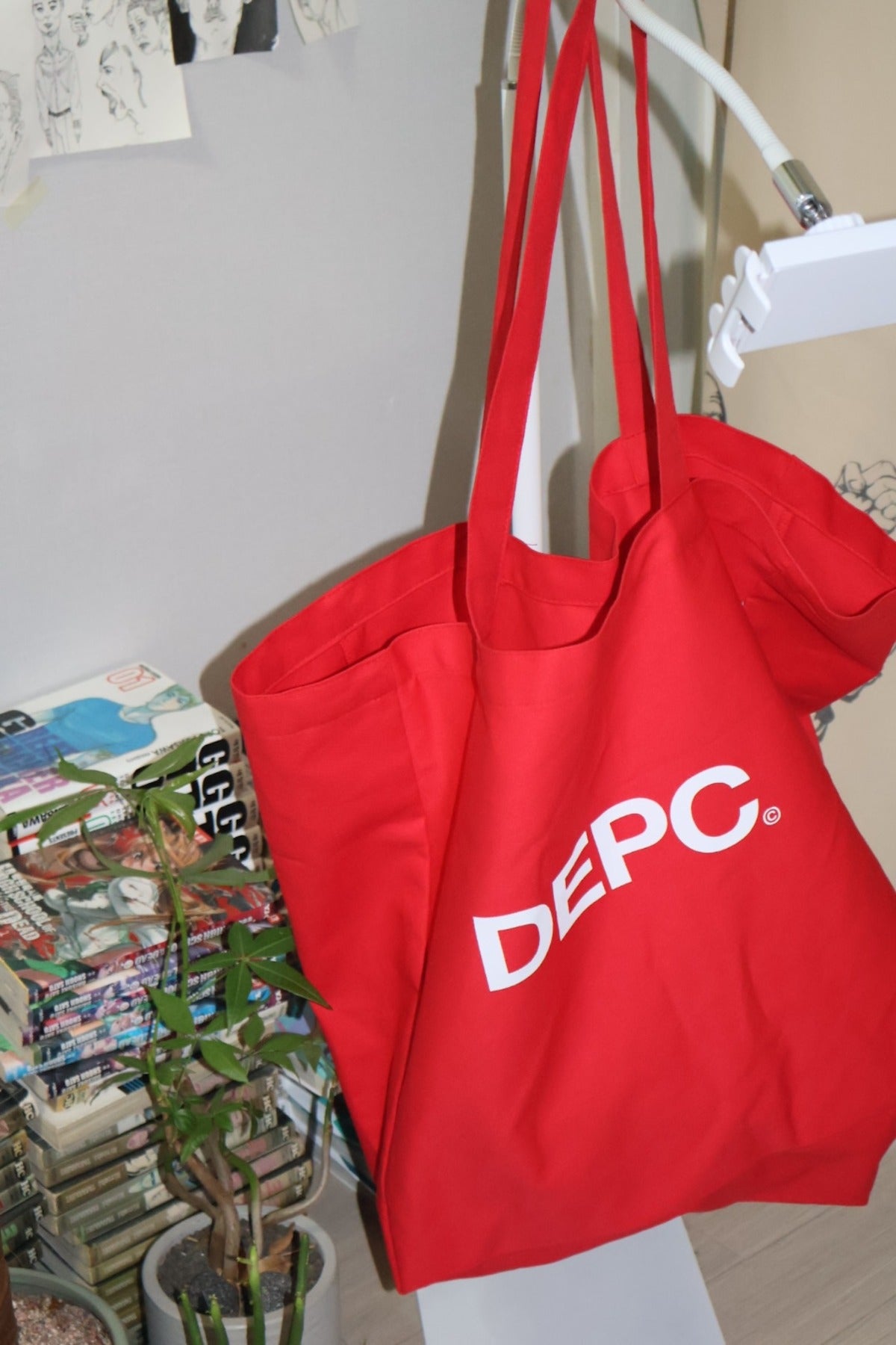 DEPC LOGO ECO BAG (RED)
