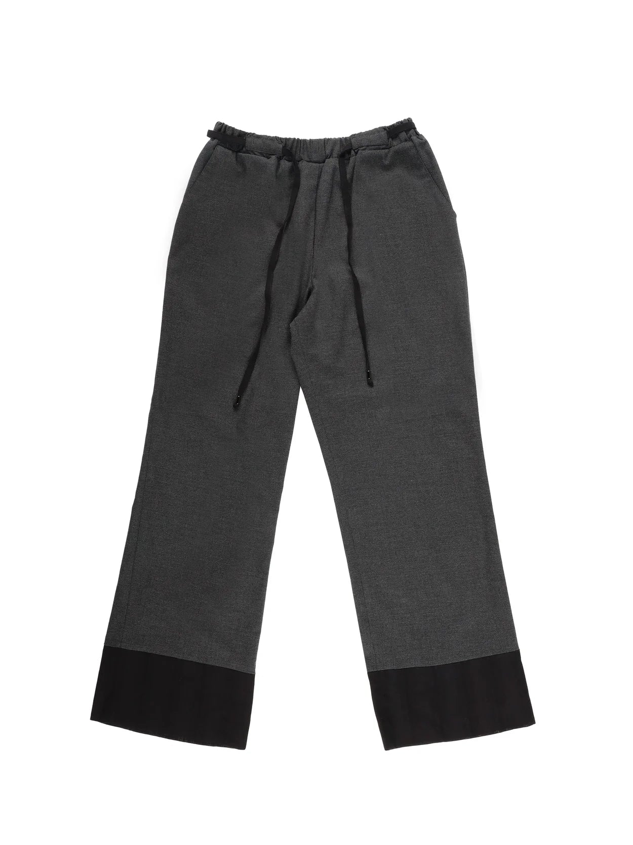 CHECK LACE PANTS (BLACK)