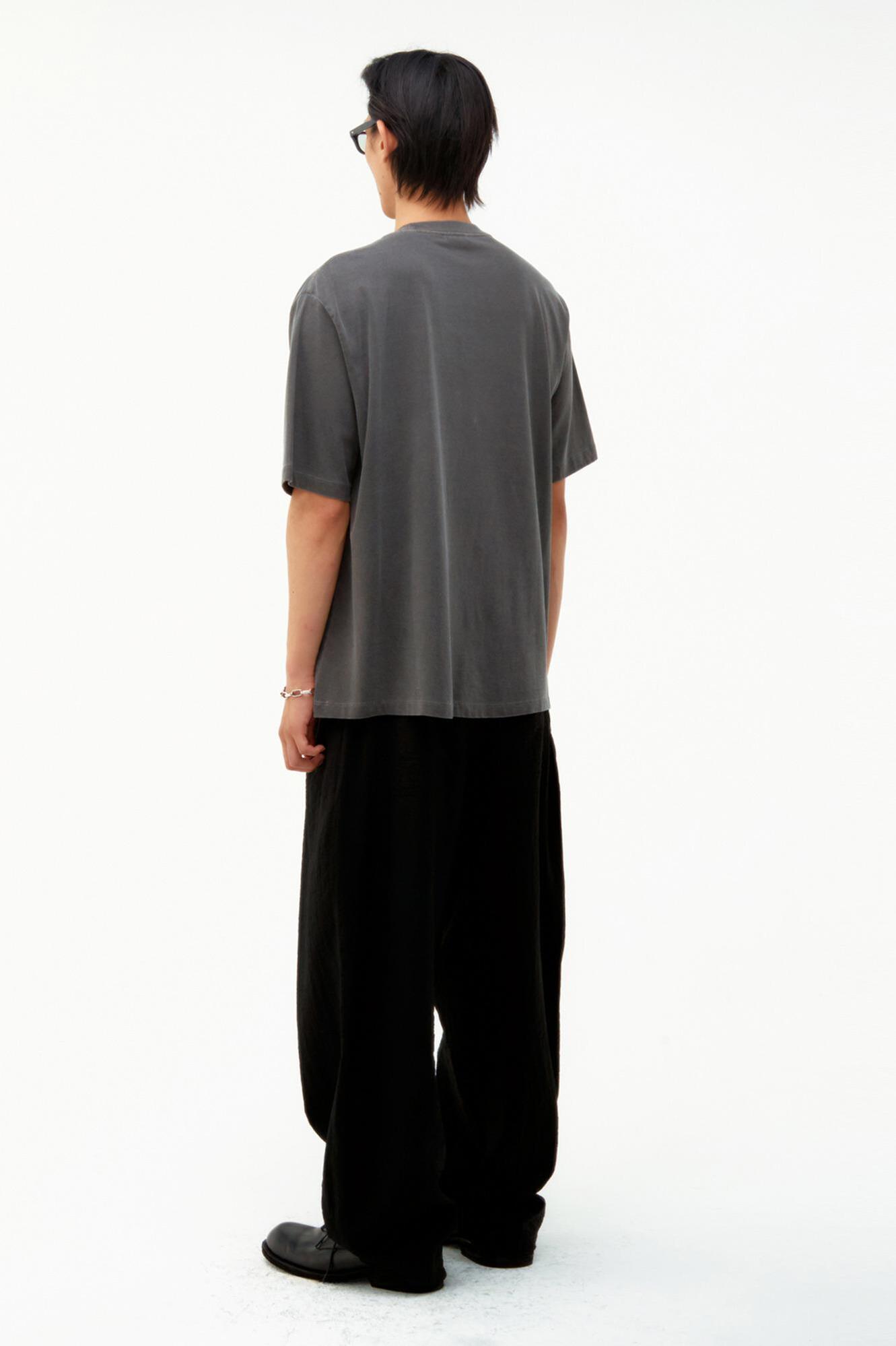 Crinkle Deep Pleat Easy Pants